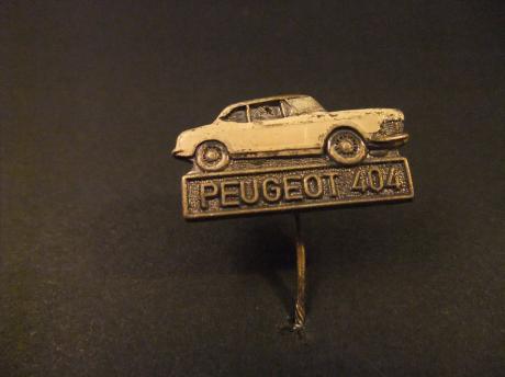 Peugeot 404 oldtimer wit